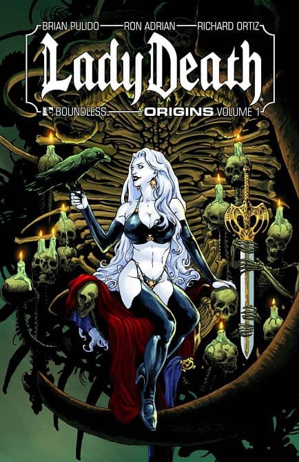 Cover Art for LADY DEATH ORIGINS TP VOL 01