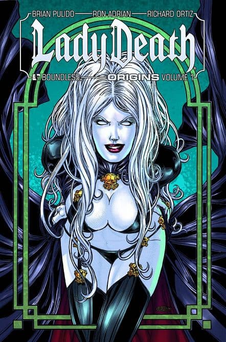 Cover Art for LADY DEATH ORIGINS HC VOL 01