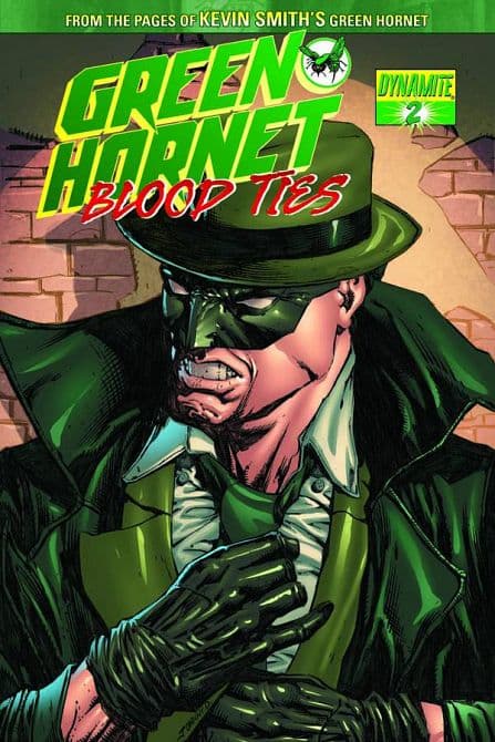Cover Art for GREEN HORNET BLOOD TIES