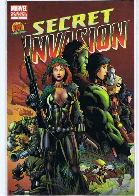 Cover Art for SECRET INVASION ( 2008 )