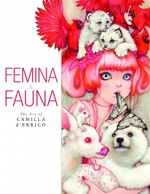 Cover Art for FEMINA AND FAUNA ART OF CAMILLA D ERRICO HC