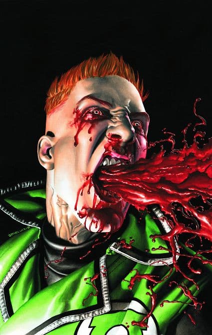 Cover Art for GREEN LANTERN EMERALD WARRIORS