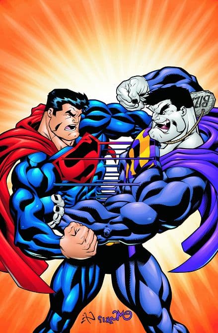 Cover Art for DC COMICS PRESENTS SUPERMAN