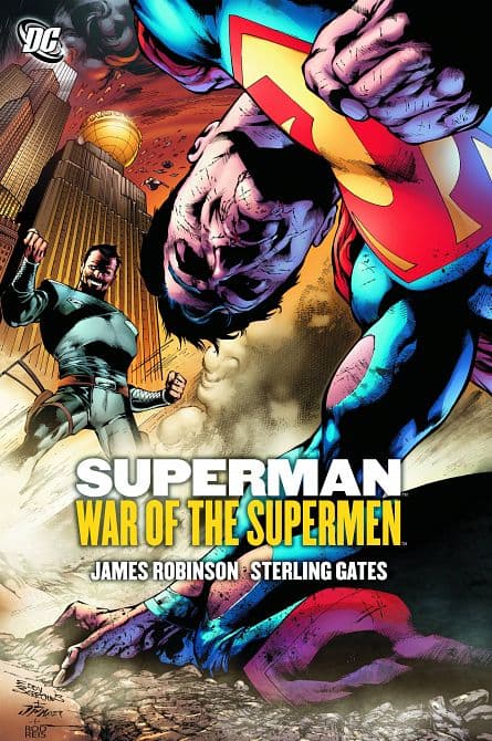 Cover Art for SUPERMAN WAR OF THE SUPERMEN HC