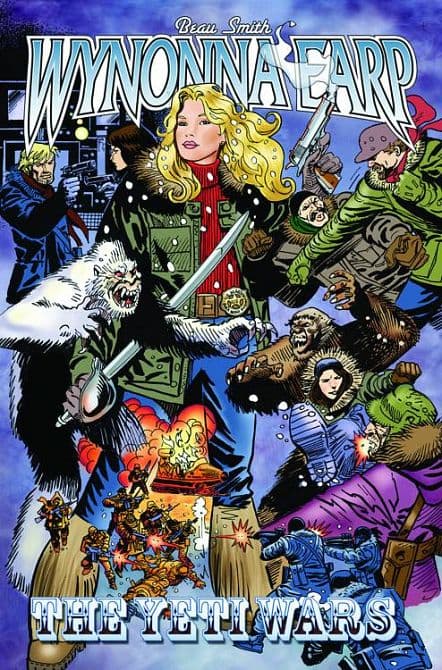 Cover Art for WYNONA EARP YETI WARS TP