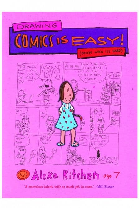 Cover Art for DRAWING COMICS IS EASY EXCEPT WHEN ITS HARD HC