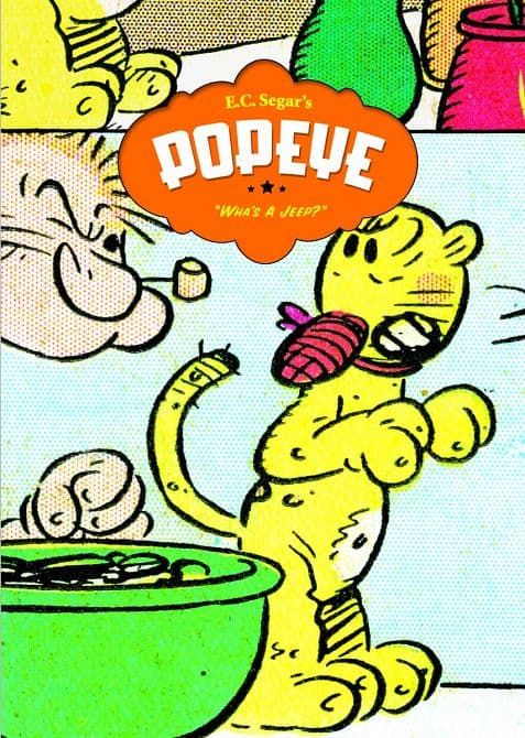 Cover Art for POPEYE HC VOL 05 WHAS A JEEP