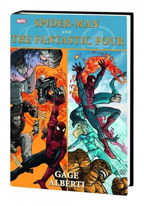 Cover Art for SPIDER-MAN FANTASTIC FOUR HC