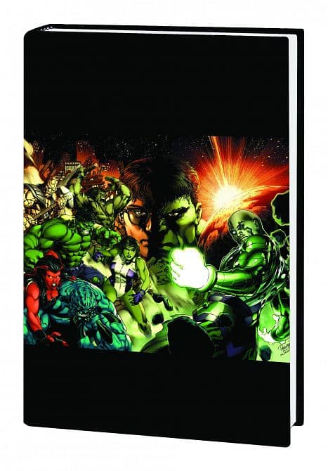 Cover Art for INCREDIBLE HULKS DARK SON PREM HC