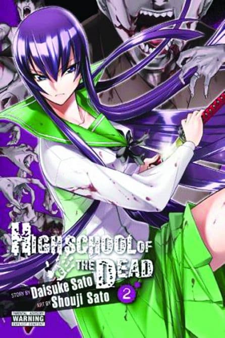 Cover Art for HIGH SCHOOL OF DEAD GN VOL 01