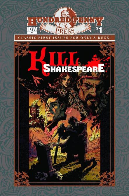 Cover Art for KILL SHAKESPEARE