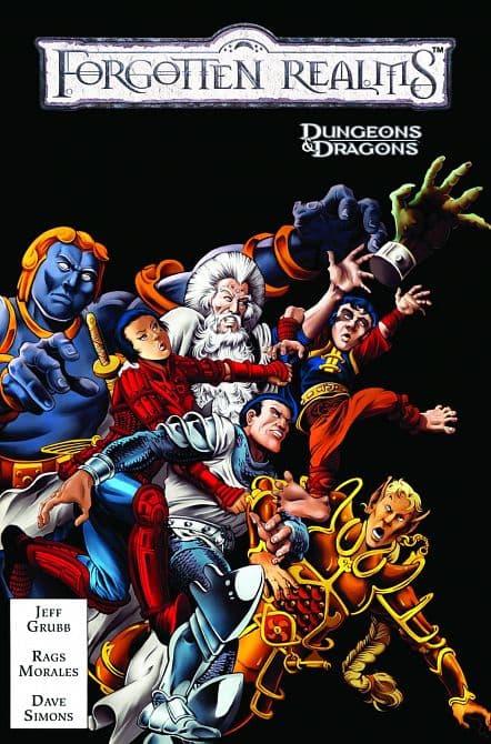 Cover Art for DUNGEONS & DRAGONS FORGOTTEN REALMS TP VOL 01