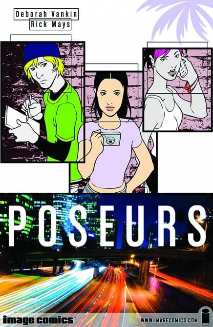 Cover Art for POSEURS GN