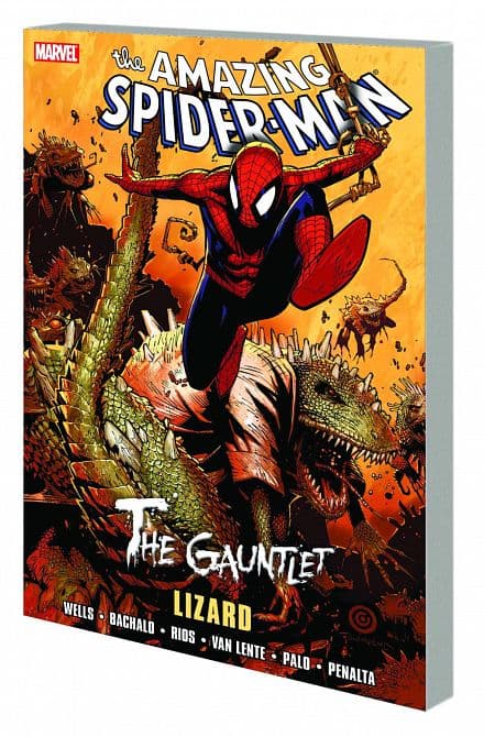 Cover Art for SPIDER-MAN GAUNTLET VOL 05 LIZARD TP