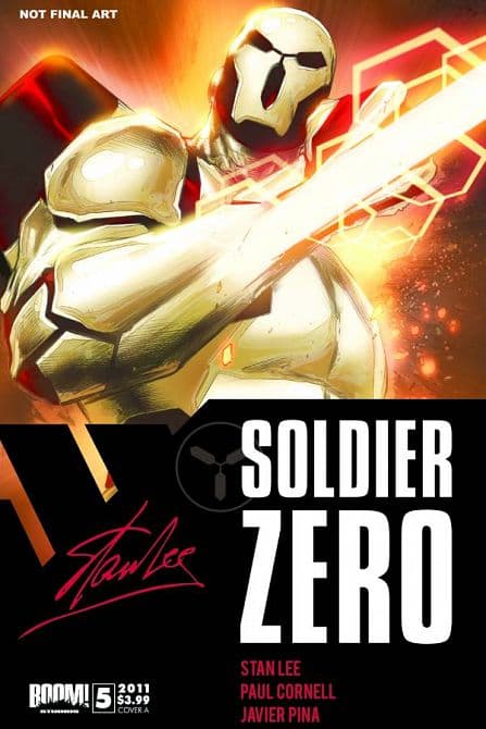 Cover Art for STAN LEE SOLDIER ZERO