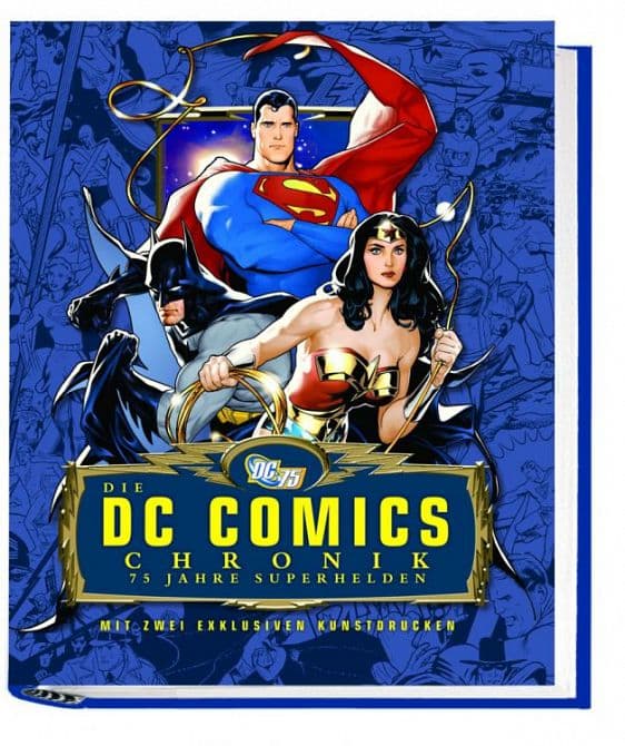 Cover Art for DIE DC COMICS CHRONIK-75 JAHRE SUPERHELDEN