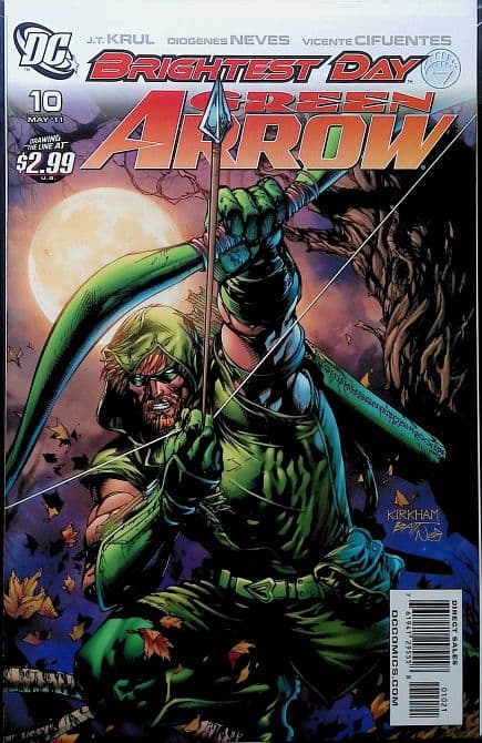 Cover Art for GREEN ARROW ( 2010-2011 ) | 1: 10 Clayton Crain