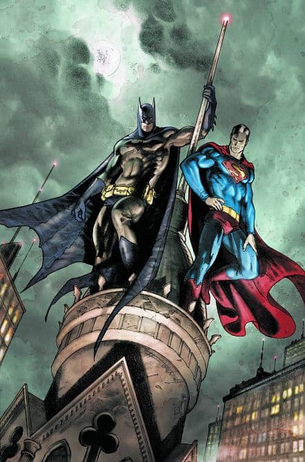 Cover Art for SUPERMAN BATMAN WORSHIP TP