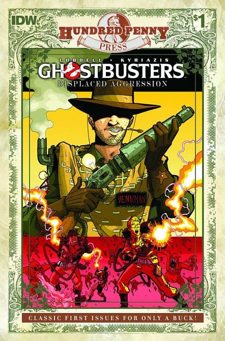 Cover Art for GHOSTBUSTERS DISPLACED AGGRESSION