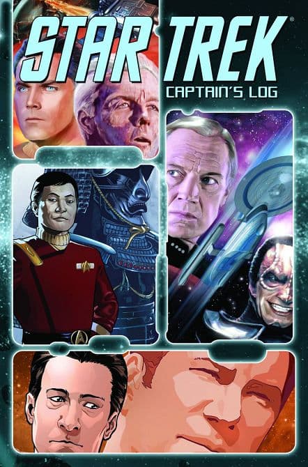 Cover Art for STAR TREK CAPTAINS LOG TP VOL 01