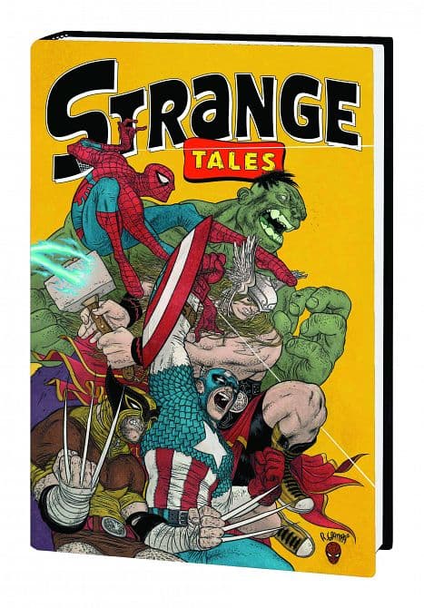 Cover Art for STRANGE TALES II HC