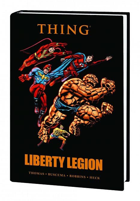 Cover Art for THING PREM HC LIBERTY LEGION