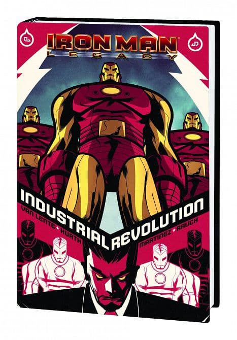Cover Art for IRON MAN INDUSTRIAL REVOLUTION PREM HC