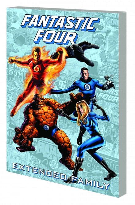Cover Art for FANTASTIC FOUR EXTENDED FAMILY TP