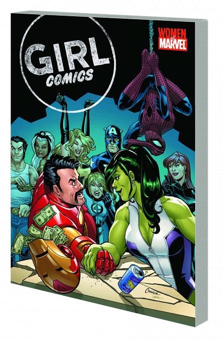 Cover Art for GIRL COMICS TP