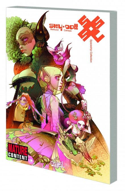 Cover Art for SKYDOLL TP SPACESHIP