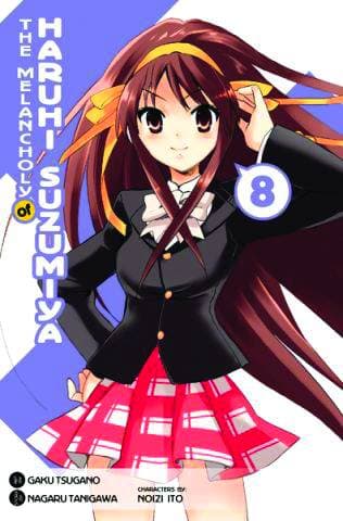 Cover Art for MELANCHOLY OF HARUHI SUZUMIYA GN VOL 08