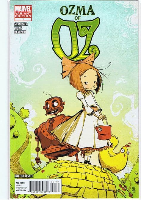 Cover Art for OZMA OF OZ