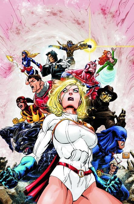 Cover Art for JSA ALL STARS GLORY DAYS TP