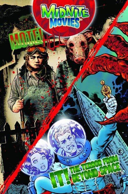 Cover Art for MGM MIDNIGHT MOVIES IT THE TERROR & MOTEL HELL TP