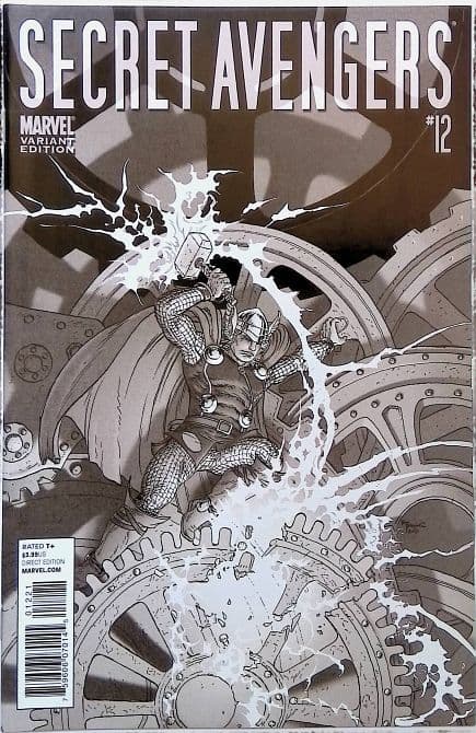 Cover Art for SECRET AVENGERS ( 2010-2013 ) | 1: 15 Michael William Kaluta