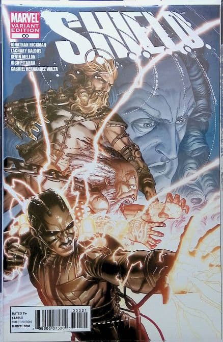 Cover Art for SHIELD INFINITY