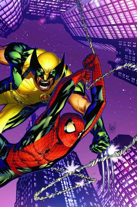 Cover Art for ASTONISHING SPIDER-MAN WOLVERINE ANOTHER FINE MESS