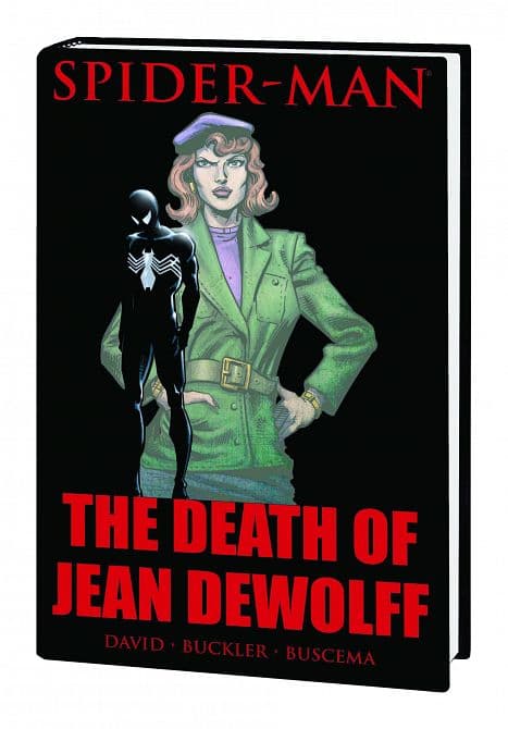 Cover Art for SPIDER-MAN DEATH JEAN DEWOLFF PREM HC