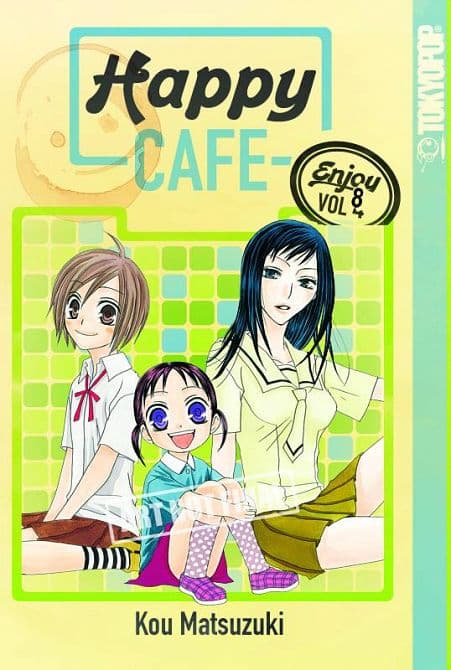 Cover Art for HAPPY CAFE GN VOL 08