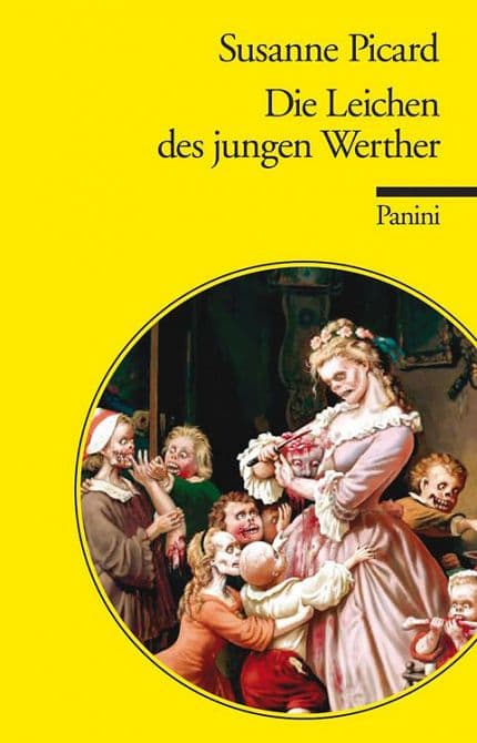 Cover Art for DIE LEICHEN DES JUNGEN WERTHER ( ROMAN )