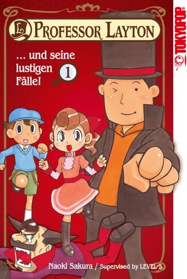 Cover Art for Professor Layton