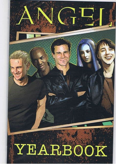 Cover Art for ANGEL YEARBOOK ONE SHOT
