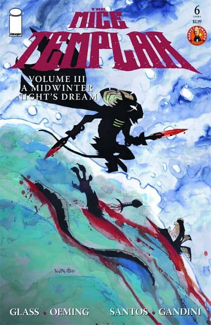 Cover Art for MICE TEMPLAR VOL 3