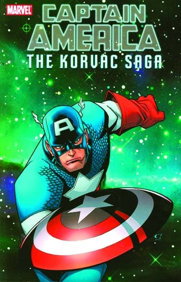 Cover Art for CAPTAIN AMERICA AND KORVAC SAGA GN TP
