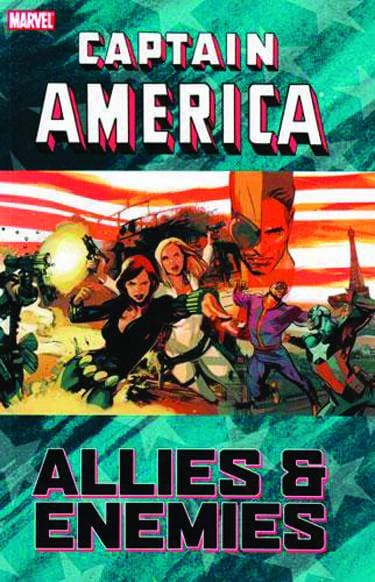 Cover Art for CAPTAIN AMERICA ALLIES AND ENEMIES TP