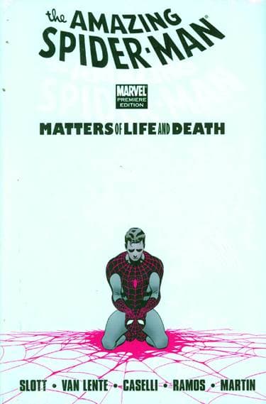 Cover Art for SPIDER-MAN MATTERS OF LIFE AND DEATH PREM HC