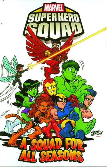 Cover Art for SUPER HERO SQUAD SQUAD FOR ALL SEASONS GN TP