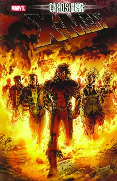 Cover Art for CHAOS WAR X-MEN TP
