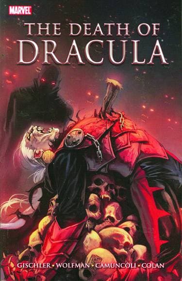 Cover Art for DEATH OF DRACULA TP