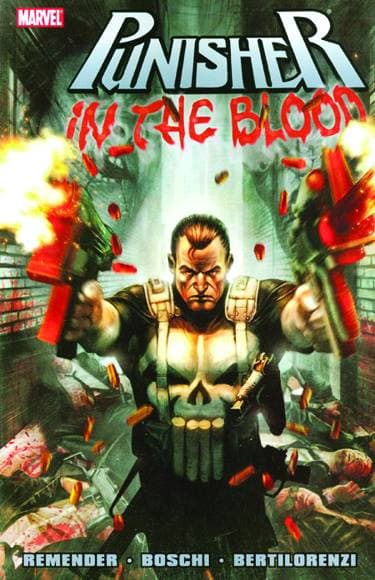 Cover Art for PUNISHER IN BLOOD TP